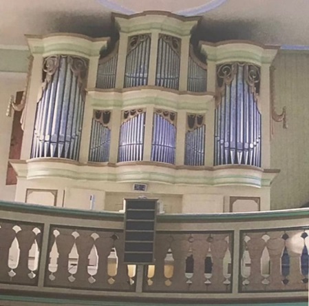 Gernewitzer Poppe-Orgel nach Restaurierung