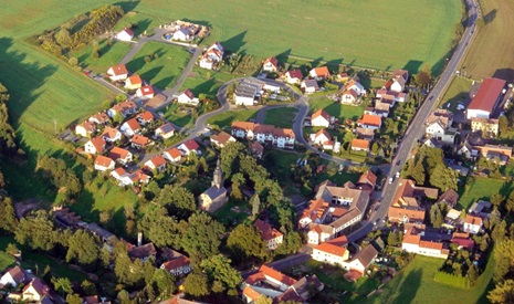 Luftbildaufnahme von 2012